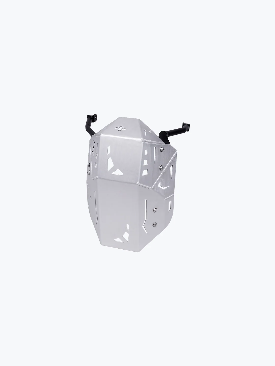 LCB Kawasaki Versys 650 Vambrace Bash Plate Silver - Image 4