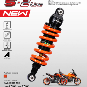 RCB S-2 LINE SUSPENSION (KTM DUKE 200/390 - 305MM)