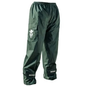 MOTOTECH Hurricane TourPro Rain Overtrousers with Cargo Pockets - Waterproof Pants - Dark Grey