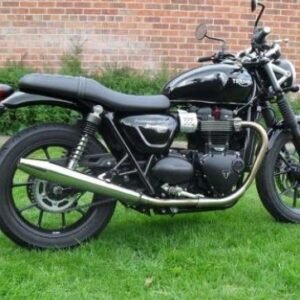 NORMAN HYDE TOGA PEASHOOTER EXHAUSTS FOR THE STREET TWIN 900