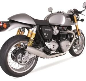REMUS TRIUMPH THRUXTON R 1200 SLIPON EXHAUSTS