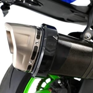 R&G Hexagonal (Akrapovic Style) Exhaust Protector (Can Cover) - EP0008BK