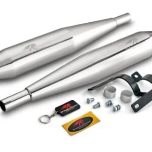 Red Rooster Performance Celesta Pro Polish Exhaust for Jawa
