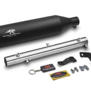 Red Rooster Performance Polestar Pro Black Exhaust for Royal Enfield Meteor 350