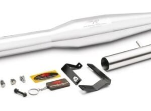 Red Rooster Performance Unibody Rumbler Pro Exhaust -Polish For Royal Enfield/ Royal Enfield Classic/ Thunderbird/ Standard