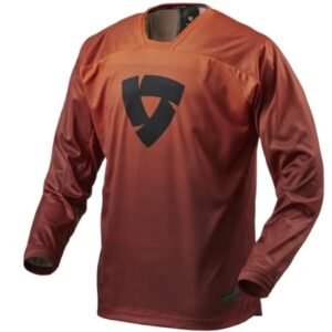 Rev'it! Scramble Jersey - Burgundy Orange