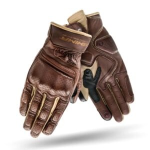 Shima Aviator Classic Brown Leather Gloves