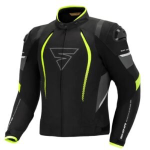 Shima Solid Pro Textile Sports Touring Fluo Riding Jacket