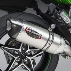 Yoshimura Alpha SS Slip-On, W/ SS Muffler For Kawasaki Ninja H2 SX 18-19
