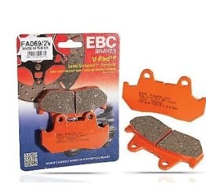 EBC BRAKES - 698V SEMI SINTERED (REAR)