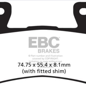EBC BRAKES - FA265HH FULLY SINTERED