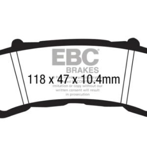 EBC BRAKES - FA388/2HH FULLY SINTERED (REAR)