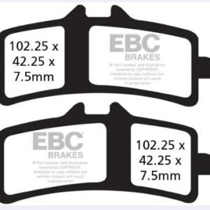 EBC BRAKES - FA447HH FULLY SINTERED