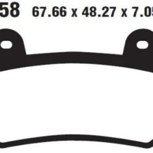 EBC BRAKES - FA658 ORGANIC