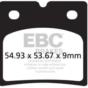 EBC BRAKES - FA696HH FULLY SINTERED