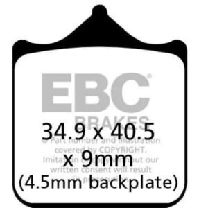EBC BRAKES - GPFA604/4HH GRAND PRIX (1 SET)