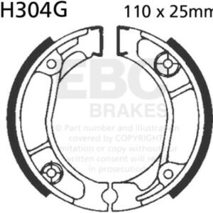 EBC BRAKES - H304G ORGANIC