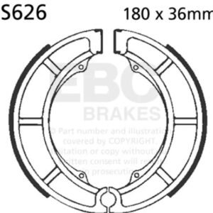 EBC BRAKES - S626 ORGANIC