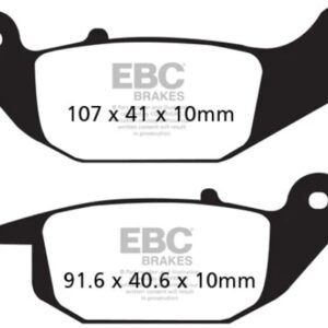EBC BRAKES - SFA343 ORGANIC (REAR)