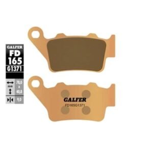 Galfer FD165G1371 Sintered Street Rear Brake Pads