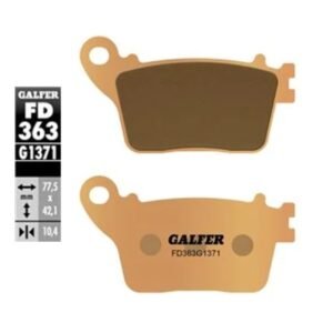 Galfer FD363G1371 Sintered Street Rear Brake Pads
