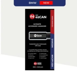 HEX ezCAN → BMW R1300 Accessory Manager (Gen 2)