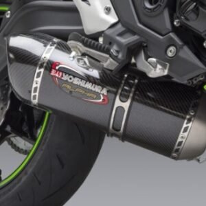 Yoshimura Race Alpha SS Full System, W/ Carbon Fiber Muffler For Kawasaki Ninja650/Z 650 17-20