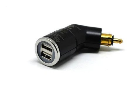 Cliff Top DIN (HELLA) TO USB CONVERTOR (ANGLED STANDARD) - 3.3A