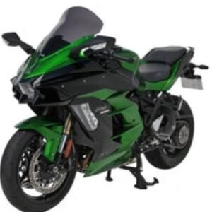 ERMAX HIGH PROTECTION WINDSHIELD (47CM ) FOR NINJA H2 SX SE 2018-2021 LIGHT BLACK