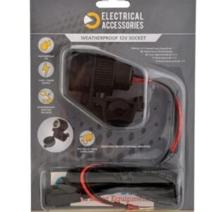 Oxford 12V STD Accessory Plug Socket and 1.2mtr 10amp fused